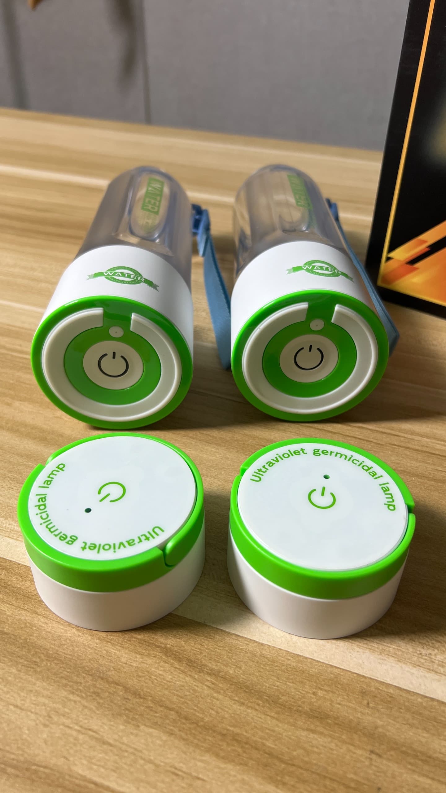 A UV sterilization high concentration hydrogen rich water cup