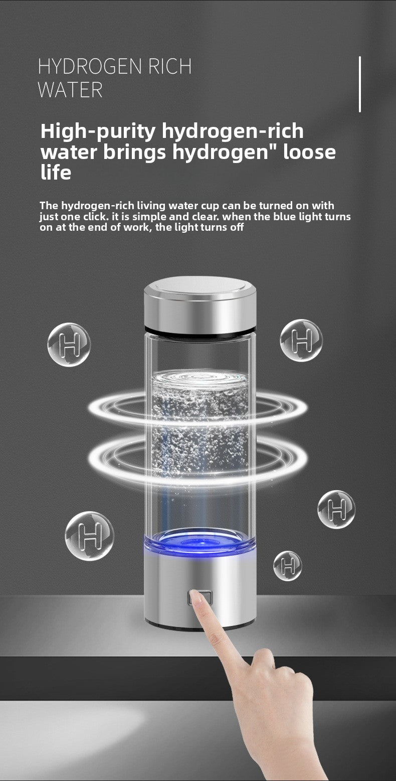 Hydrogen-rich water cup Hydrogen and oxygen separation SPE ion membrane