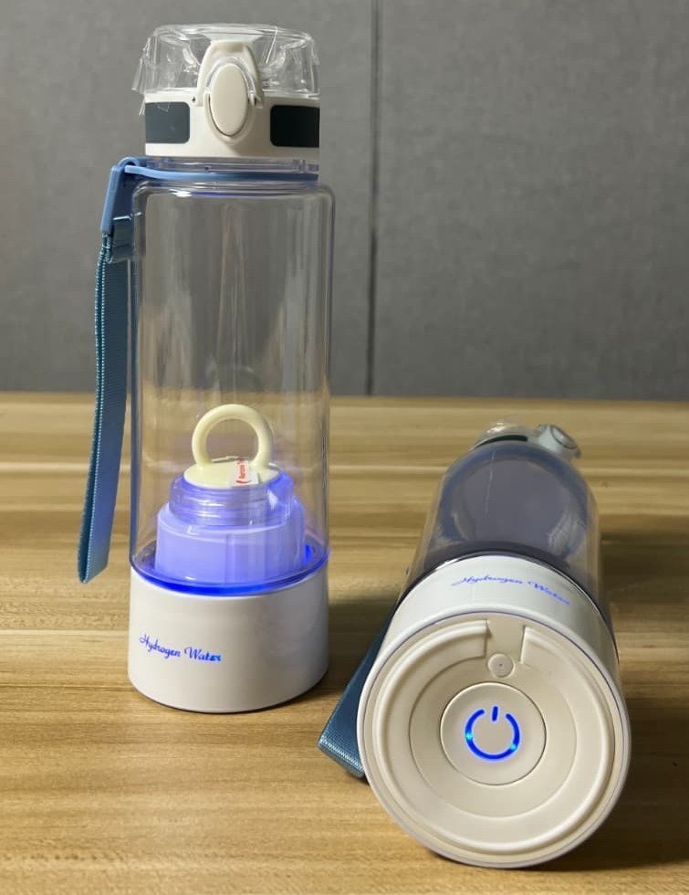 Hydrogen-rich water cup Hydrogen , high-concentration electrolytic, back wash feature.