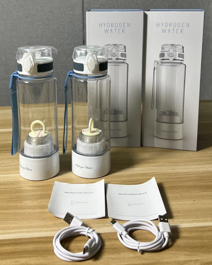 Hydrogen-rich water cup Hydrogen , high-concentration electrolytic, back wash feature.