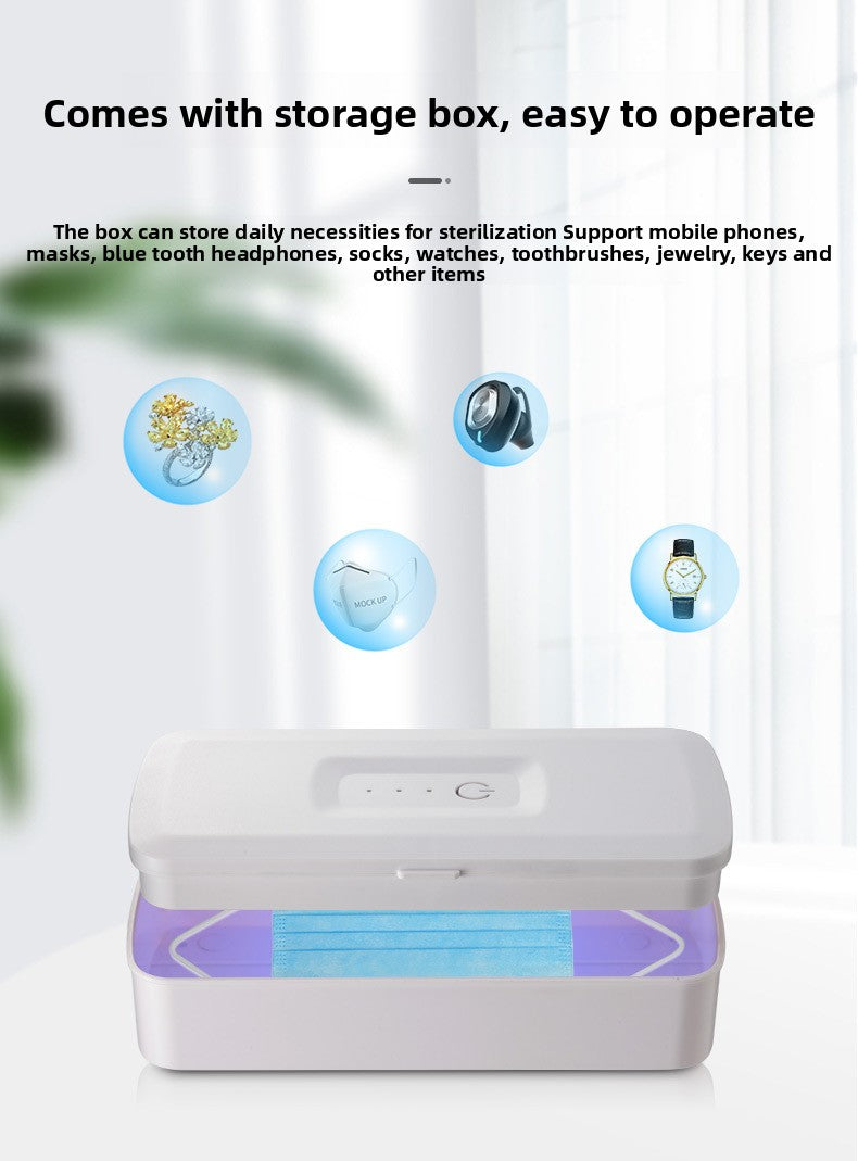 Multifunctional UV disinfection box