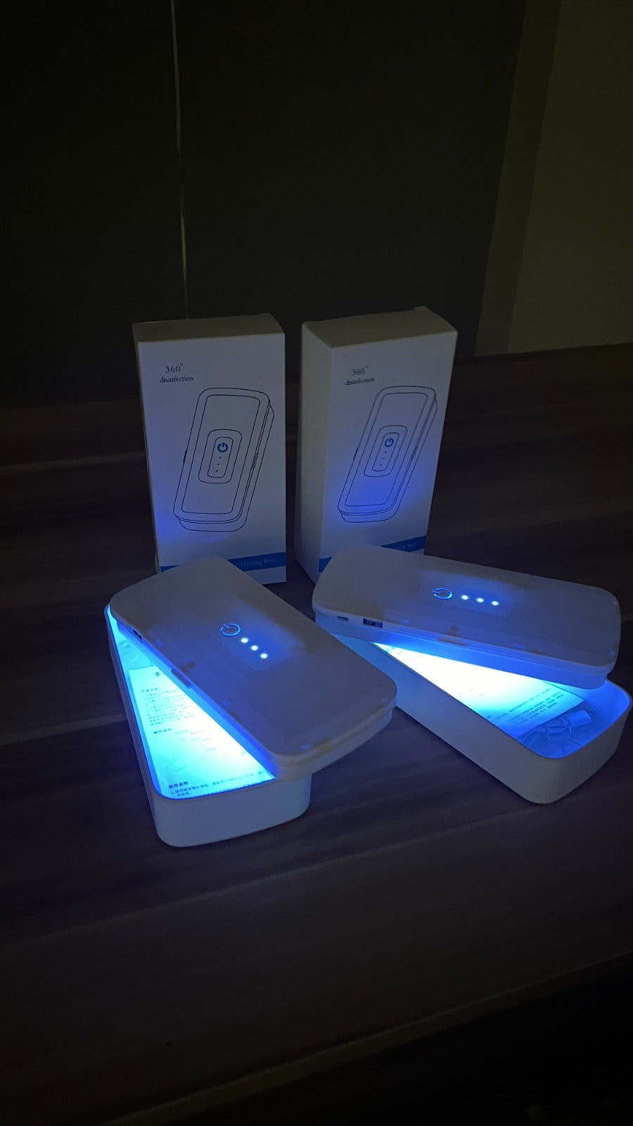 Multifunctional UV disinfection box